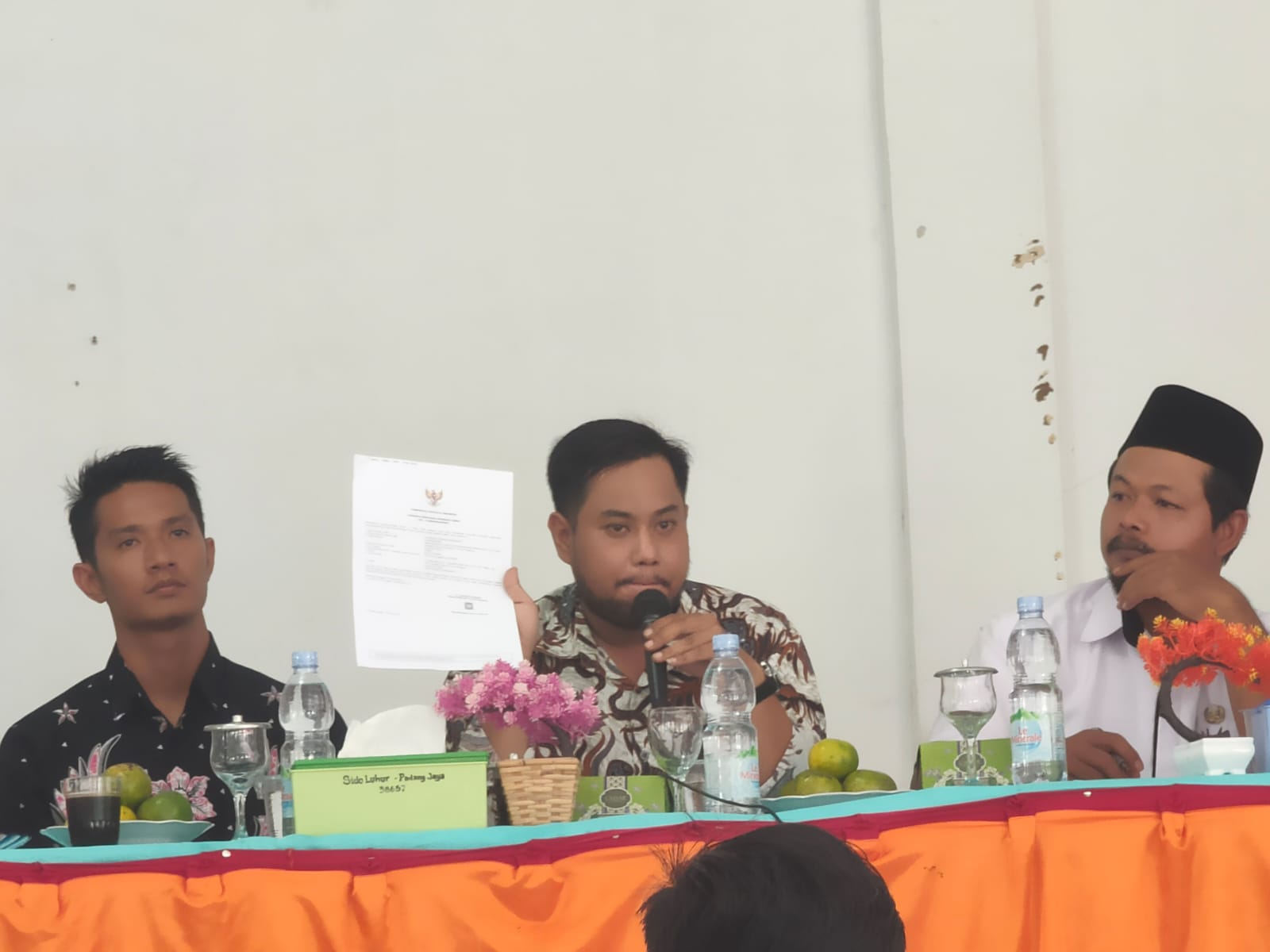 Sepakat, Warga Sido Luhur Tolak Pertambangan CV Mitra Persada Indonesia.