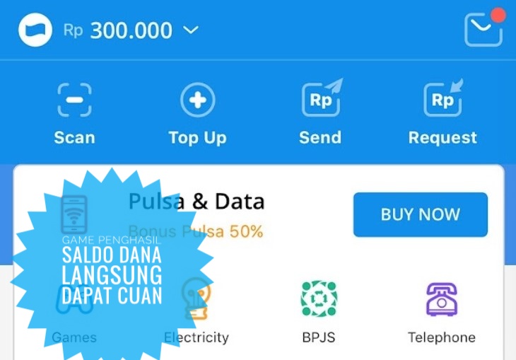 Jangan Ketinggalan Game Ini Lagi Bagi-Bagi Saldo Dana Gratis Rp450 Ribu, Buruan Cobain Sekarang