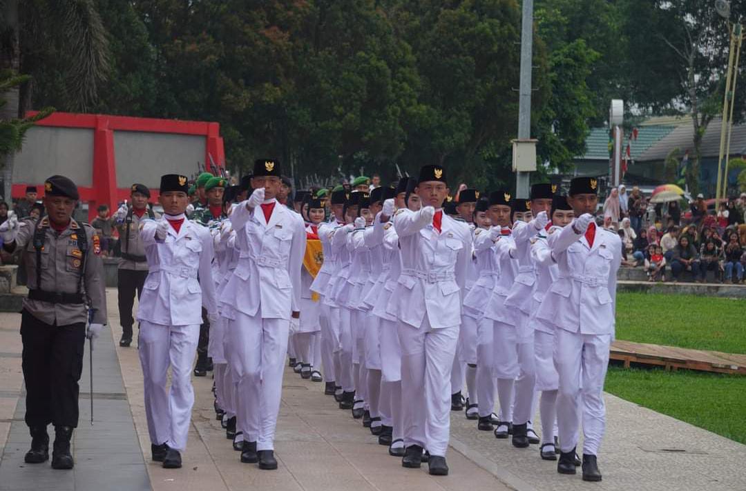 Formasi Barisan Paskibraka di Tingkat Kabupaten/Kota, Provinsi dan Nasional