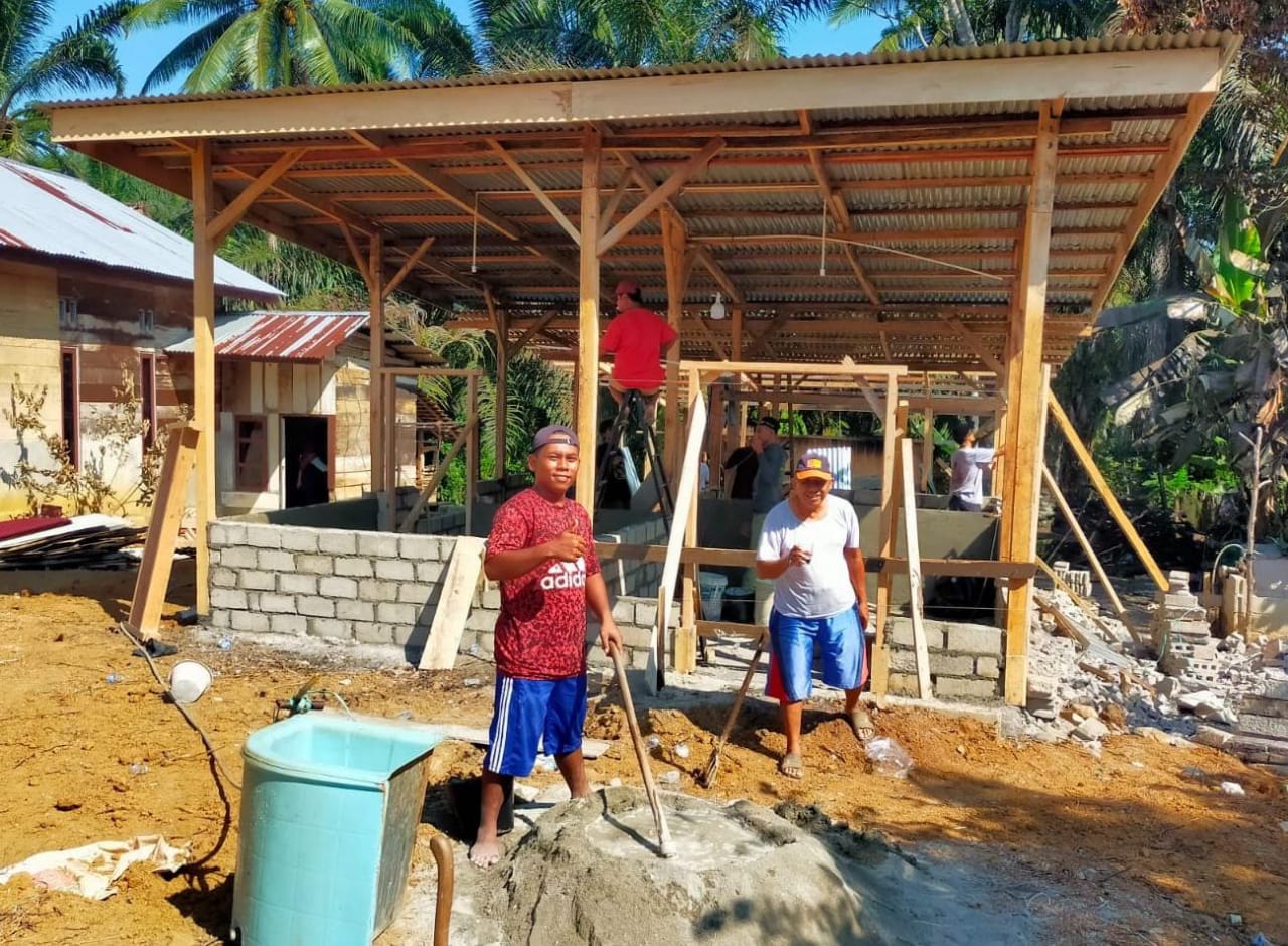 Belum Ada Batuan dari Pemerintah, Korban Kebakaran di Karya Pelita Andalkan Swadaya Masyarakat