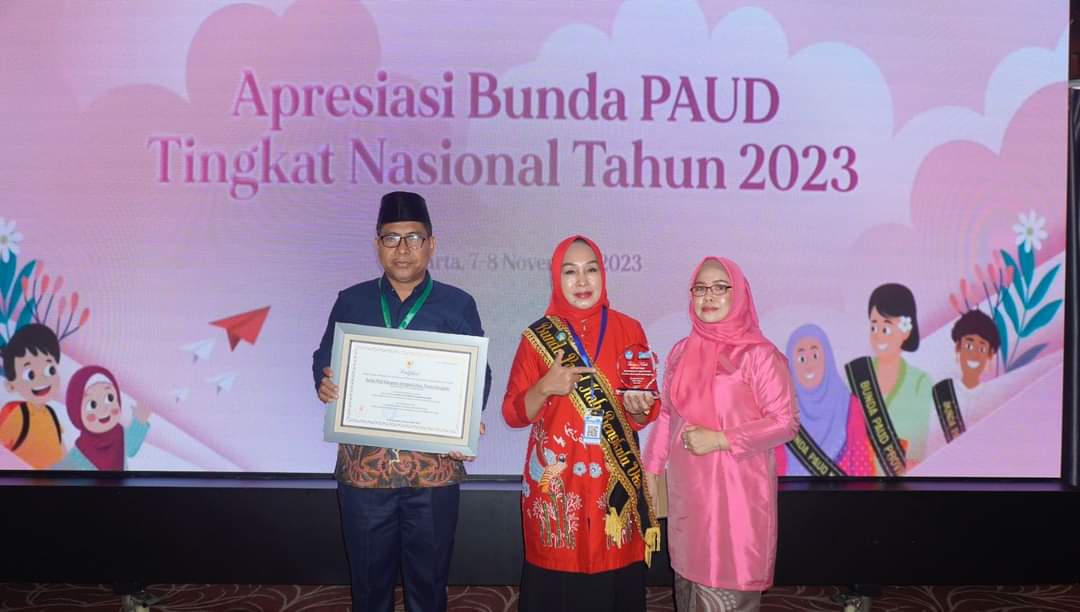 Program PAUD Menyenangkan, Menghantarkan Bunda PAUD Bengkulu Utara Kembali Bawa Pulang Prestasi Nasional