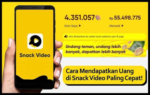 Modal Kuota Bisa Dapet Cuan dari Snack Video? Simak Panduan Lengkapnya