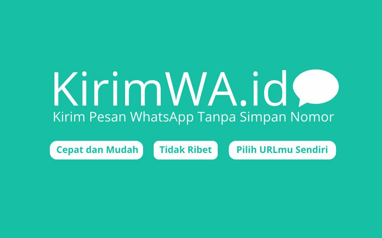 Bisa Kirim WhatsApp Tanpa Simpan Nomor Terlebih Dahulu? Begini Caranya