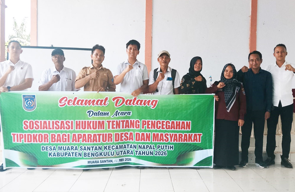 Penguatan Kapasitas Perangkat & Masyarakat, Muara Santan Gandeng Polres & Jaksa
