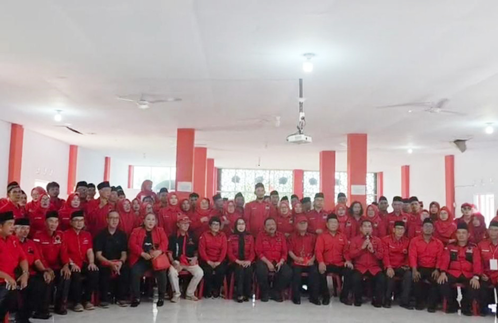 Perkuat Akar Rumput, 9 PAC PDI Perjuangan se-Kota Bengkulu Dilantik
