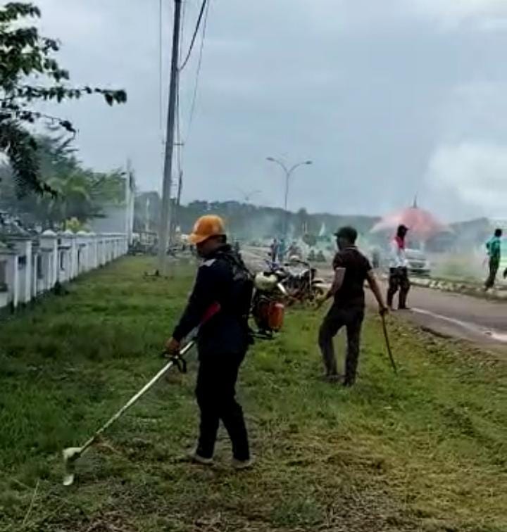 Tripika Ketahun Bersiap Sambut Kunjungan Presiden Jokowi ke Kawasan KTM Lagita