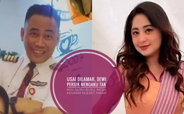 Usai Dilamar, Dewi Perssik Ngaku Tak Mau Buru-Buru, Meski Kekasih Ngebet Nikah