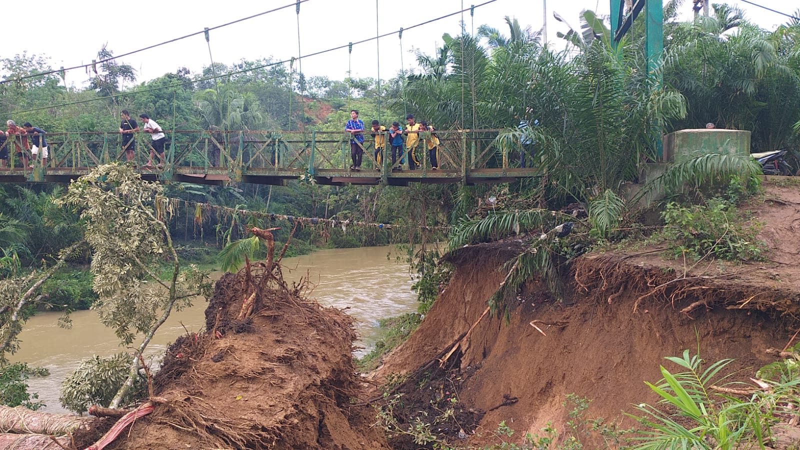 Bupati Bengkulu Utara Tanggapi Nasib Jembatan Gantung di Pagardin, Begini Katanya