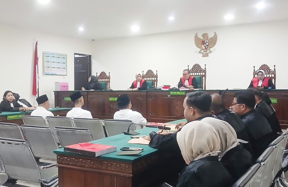 3 Terdakwa Suap PHL Perumda Tirta Hidayah Dituntut Tinggi, Kuasa Hukum Siapkan Pembelaan