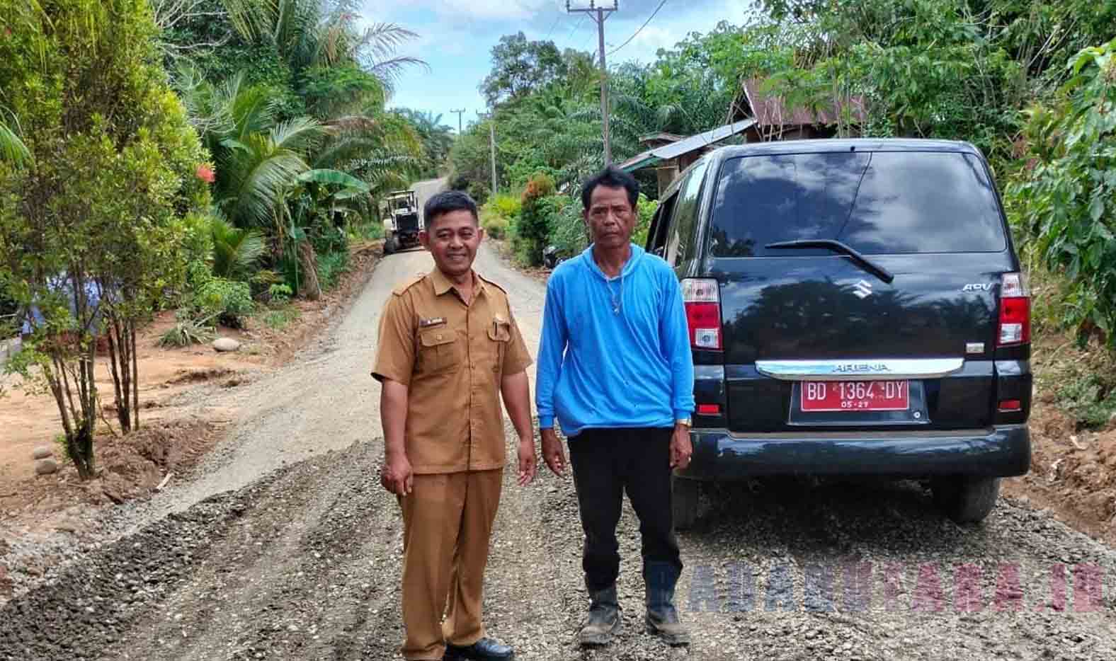 Realisasikan APBD-P, Jalan Tanjung Muara Diaspal