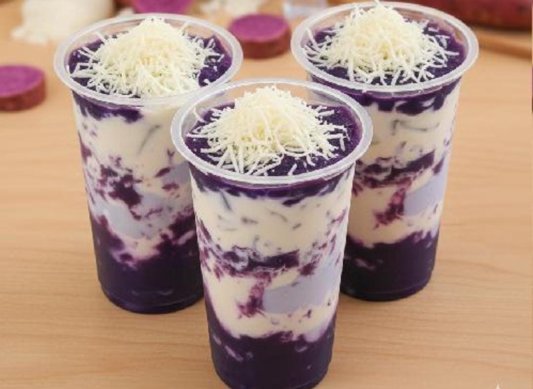Olahan Ubi Ungu yang Dibuat Es, Cocok Dinikmati Sebagai Sajian Lebaran
