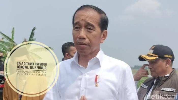 Saat Ditanya Presiden Jokowi, Gubernur Lampung Diduga Tak Tahu Wilayah Sendiri