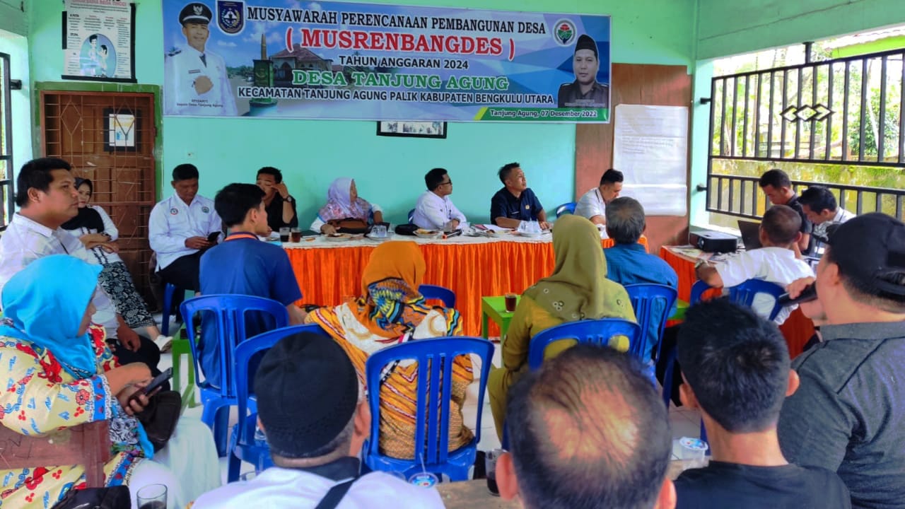 Tampung Aspirasi Warga, Tanjung Agung Gelar Musrenbangdes