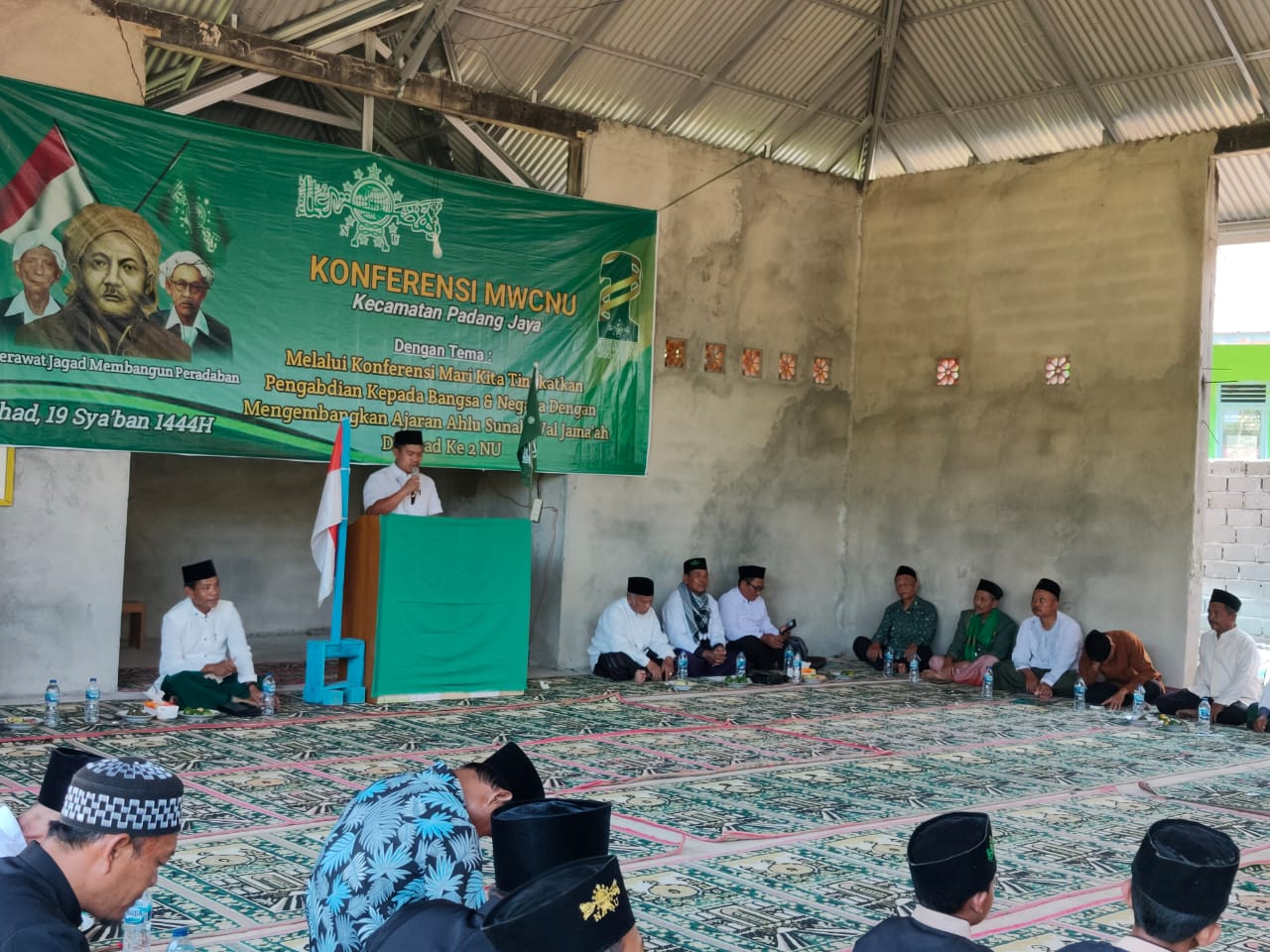 Menuju Abad ke-2, Bangkitkan Semangat Konferensi MWC NU Padang Jaya 