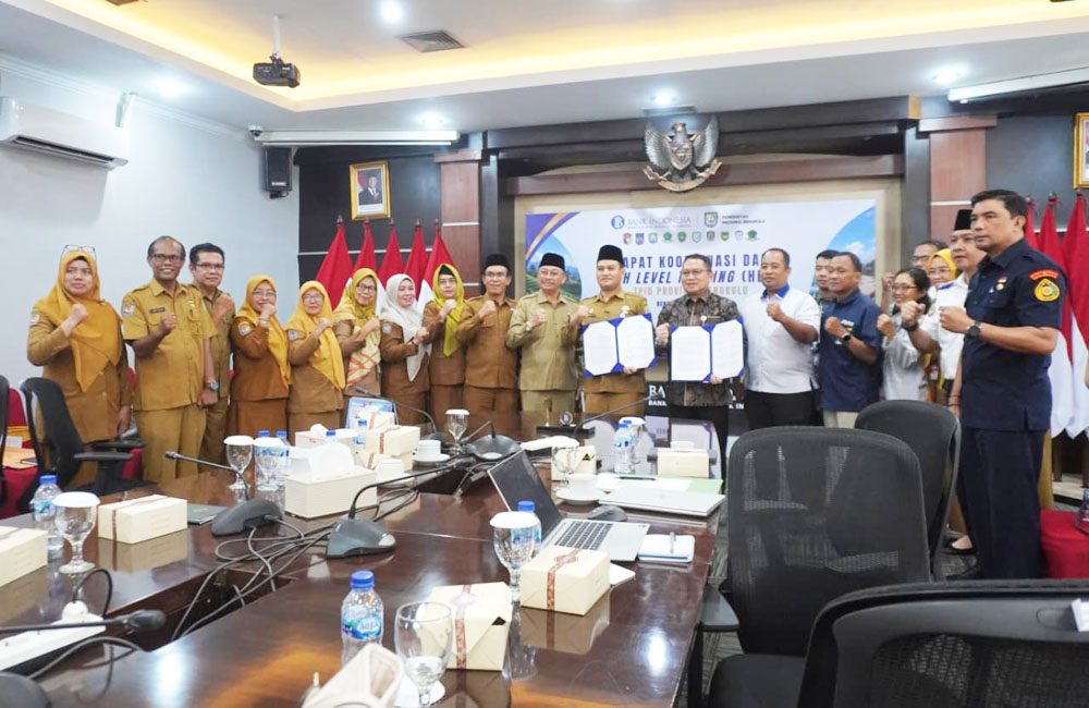 Kendalikan Inflasi dan Kenaikan IPH, TPID Bengkulu Perkuat Aksi 4K