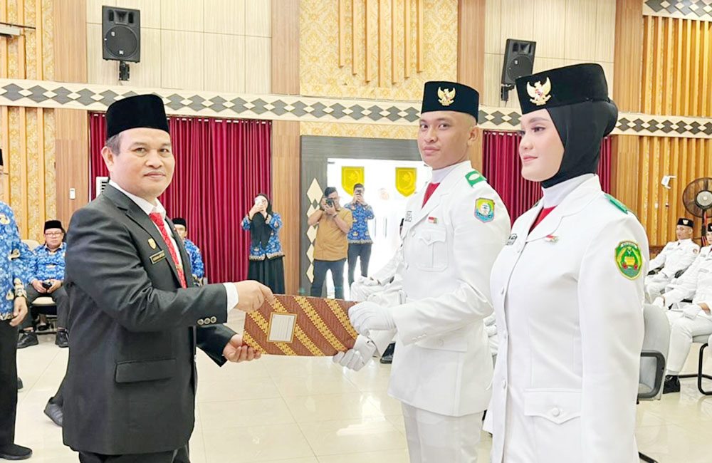 54 Paskibraka 2025 Akhiri Masa Tugas, Ini Pesan Gubernur Helmi Hasan