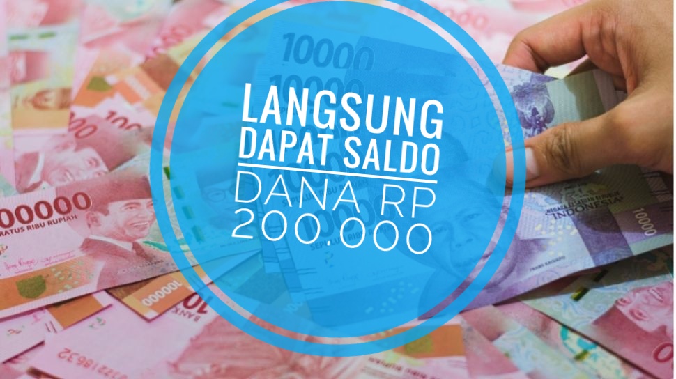 Kepoin! Cuma Modal Daftar Langsung Bisa Dapatkan Saldo Dana Gratis Rp200 Ribu