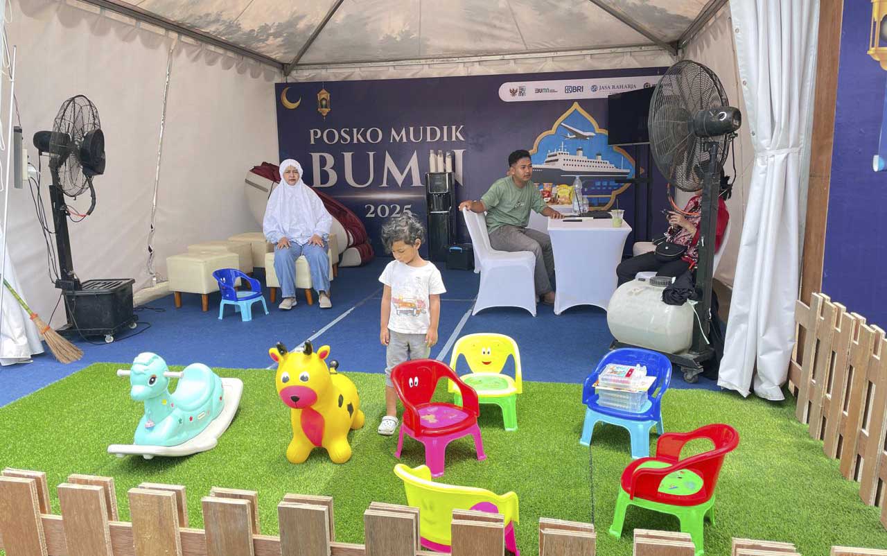 Dukung Kelancaran Mudik Lebaran 2025, BRI Bangun Posko Mudik BUMN di Bandara dan Rest Area Jalan Tol