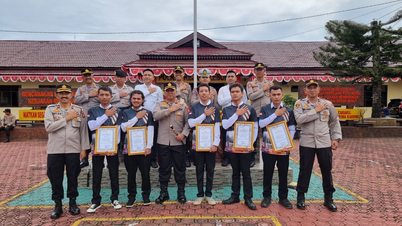 Kapolres Rejang Lebong Jadikan Penangkap Begal Mitra Kamtimbas Polri