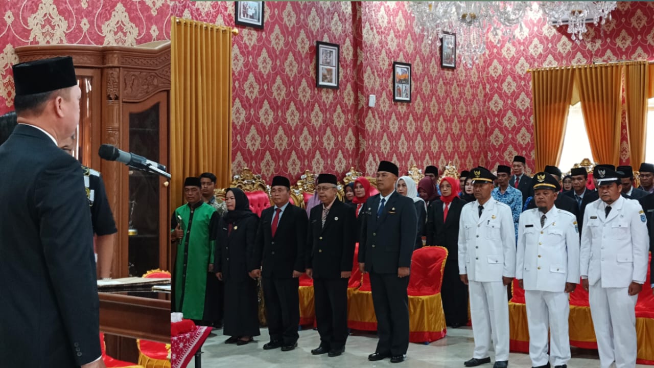 Sekda Fitriansyah Mutasi 2 Camat, Lurah dan Pejabat OPD di Bengkulu Utara, Berikut Ini Daftar Lengkapnya