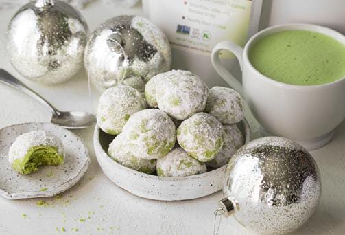 Resep Cashew Matcha Snowball Cookies, Kombinasi Renyah dan Lumer di Mulut