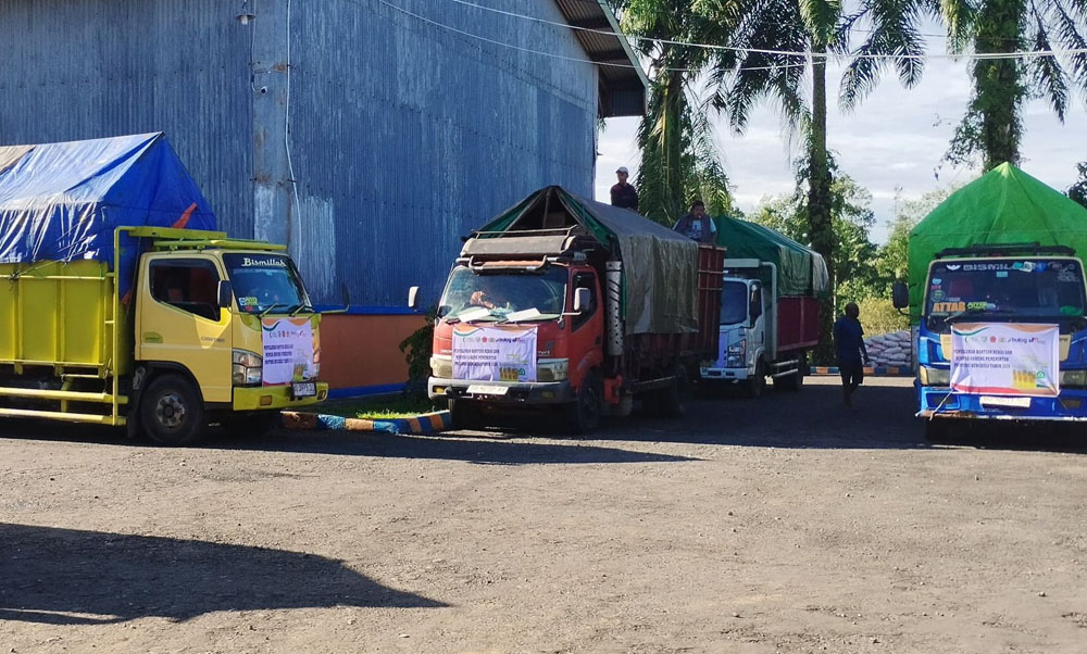 Distribusi Ratusan Ton Beras Bergerak ke 37.637 Penerima Manfaat