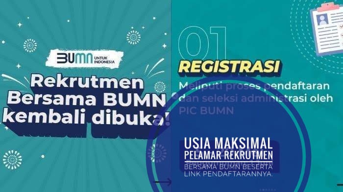 Usia Maksimal Pelamar Rekrutmen Bersama BUMN Beserta Link Pendaftarannya