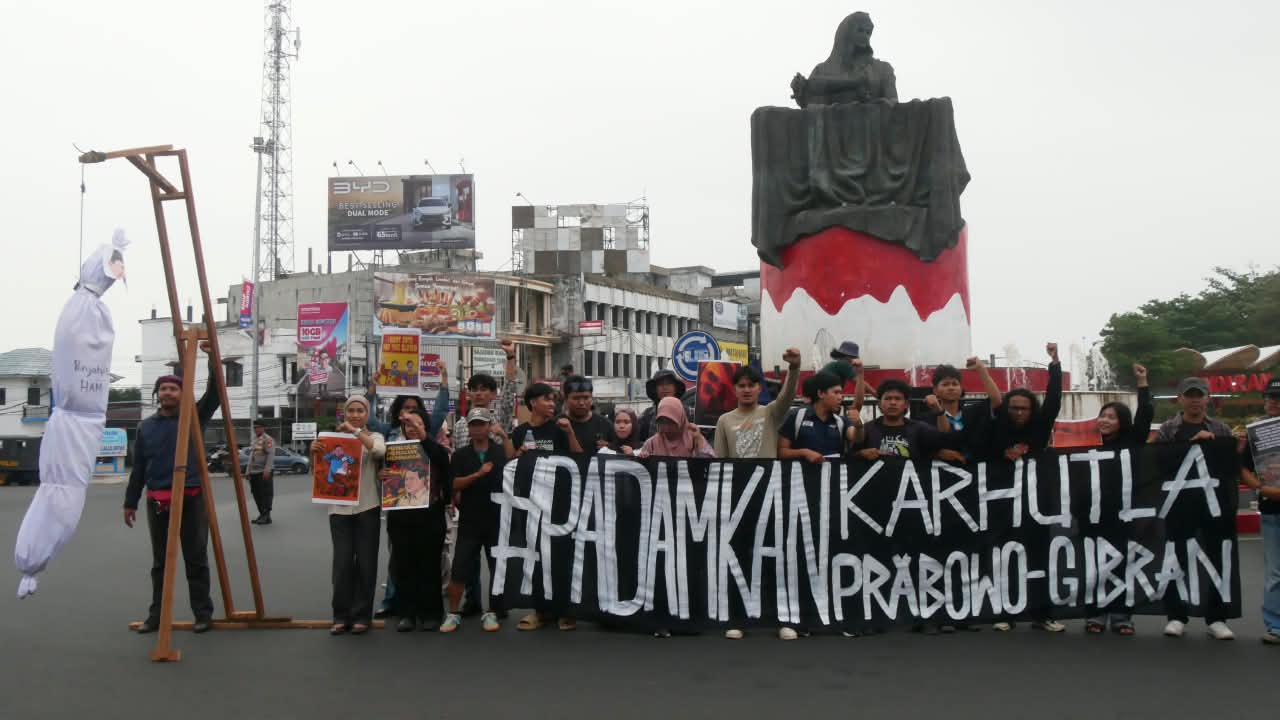 Kubu Solidaritas Korban Karhutla Tuntut Negara Bertanggungjawab