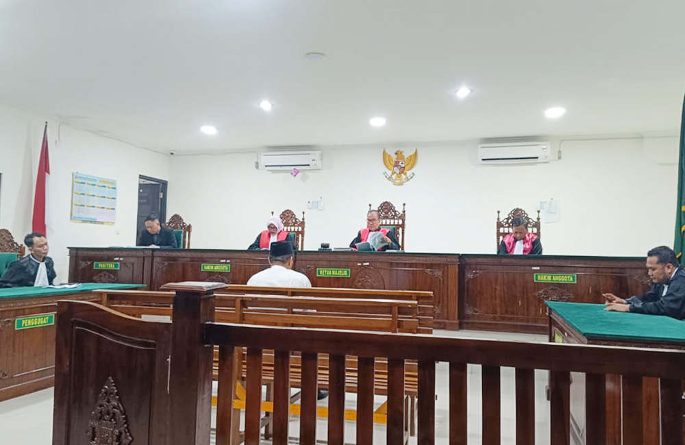 Eks Kades Lebong Tandai Divonis 5 Tahun Penjara & UP Rp1,2 M