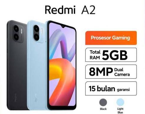 Cuma Rp800 Ribuan Xiaomi Redmi A2 Dibekali Dengan Chipset MediaTek Helio G36, Baterainya Super Gede 5.000 mAh