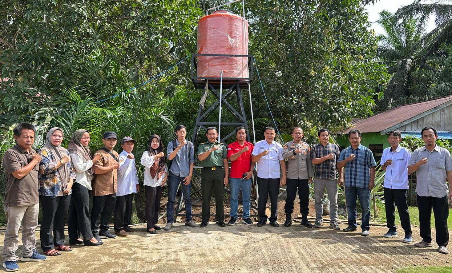 Sukses Membangun, Taba Kulintang Serah Terima Hasil Pekerjaan