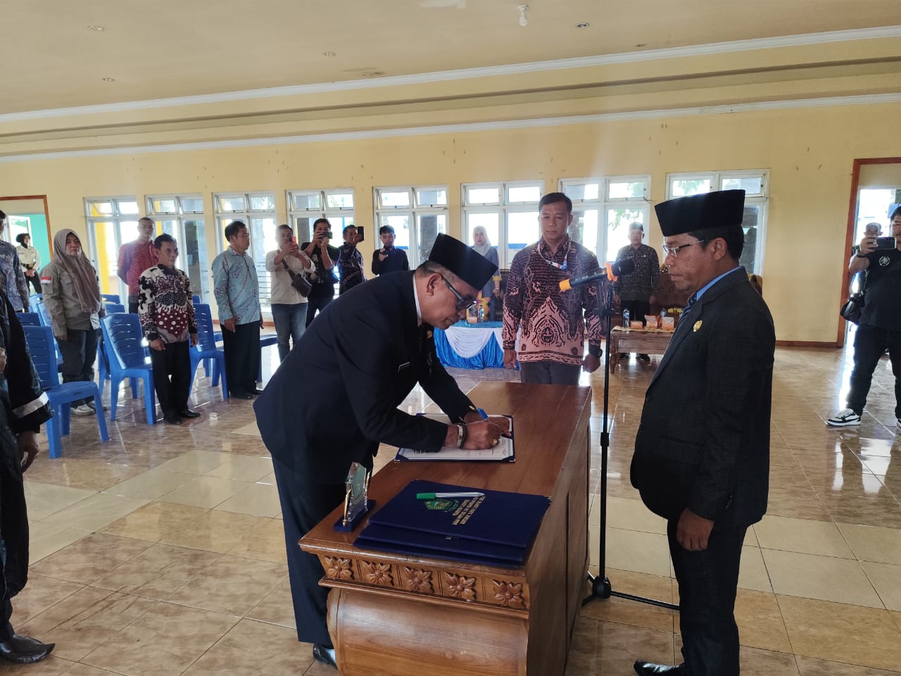 Bupati Kopli Ansori Resmi Lantik Mustarani Sebagai Sekda Lebong