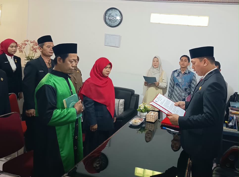 Sekda Bengkulu Utara Lantik 6 Pejabat Administrator, Ini Daftarnya!