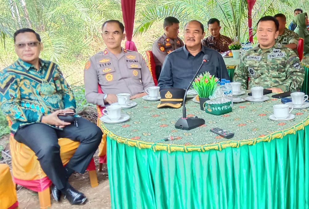Dukung Program Nasional, Ketua DPRD  Saksikan Peresmian Jembatan Perintis Garuda