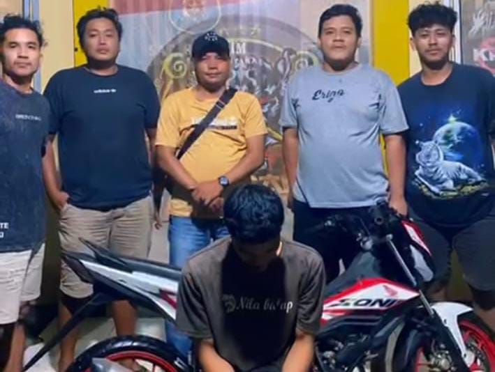 Modus Numpang Nginap, Pemuda Teluk Ajang Nekat Larikan Motor Teman