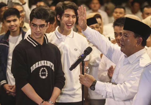 Al dan El Anak Ahmad Dhani Gabung Gerindra, Prabowo: Kami Dapat Bantuan  Kekuatan Anak Muda Milenial
