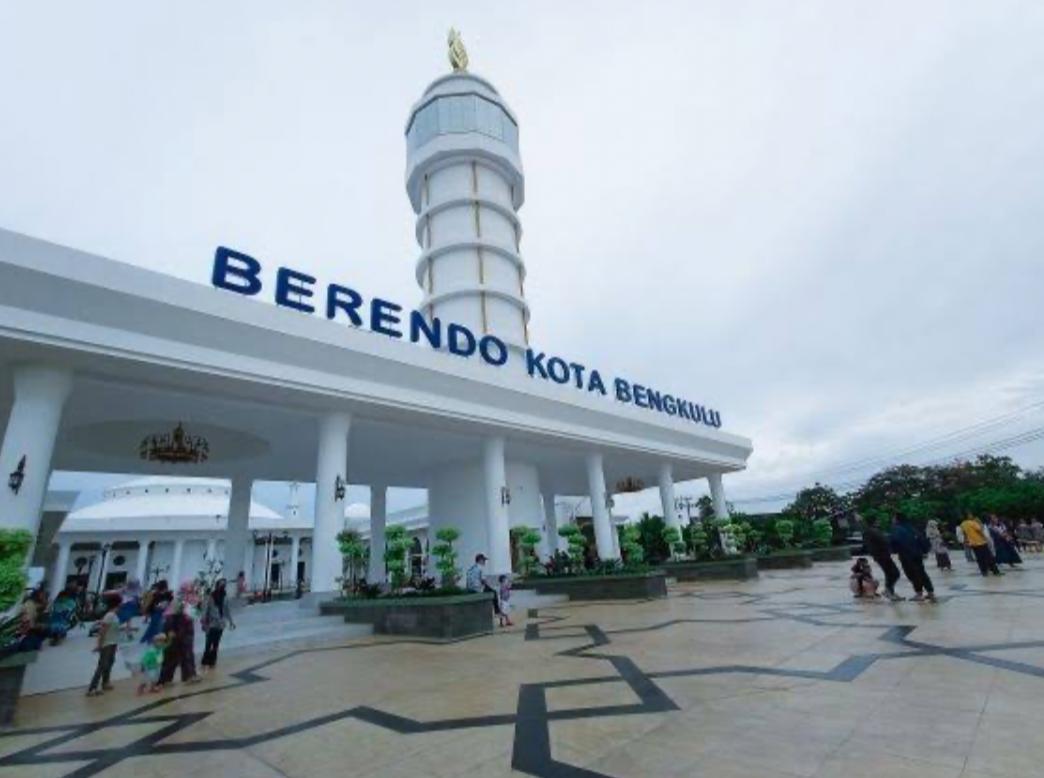 Taman Berendo Kota Bengkulu, Jadi Destinasi Wisata Religi di Masjid At-Taqwa