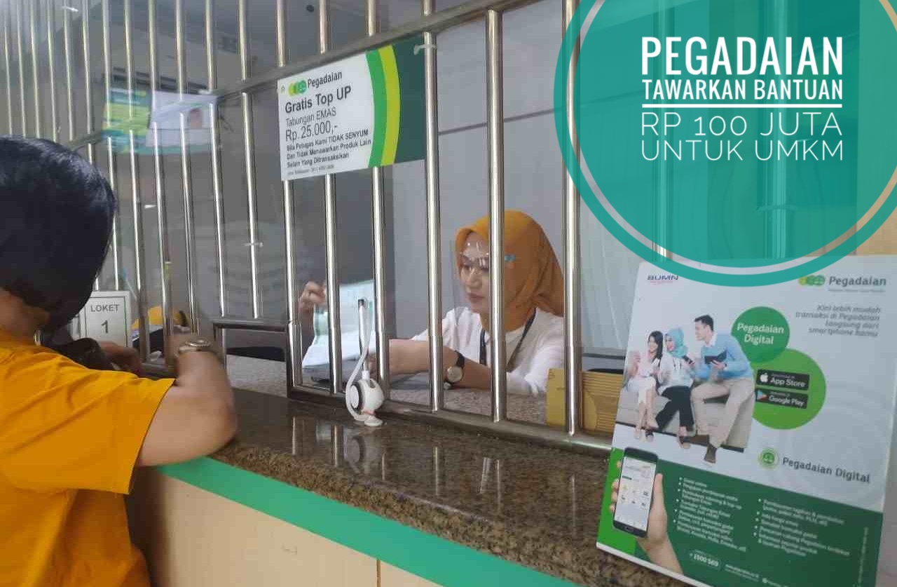 Tahun Ini, Pegadaian Akan Menawarkan Bantuan KUR Rp.100 Juta Untuk Pelaku UMKM, Syarat Gampang