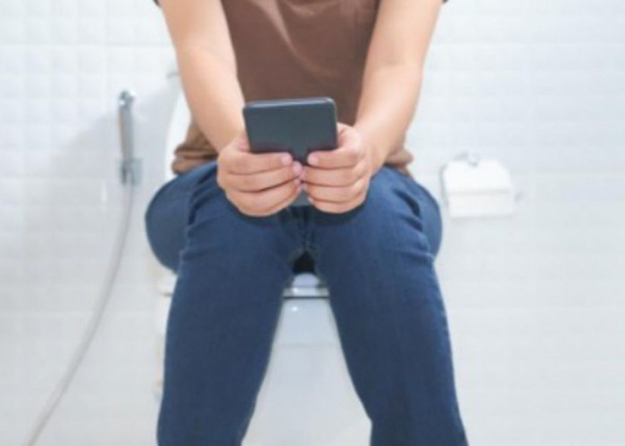 Jangan Main HP Saat BAB, Bikin Rentan Tertular Penyakit