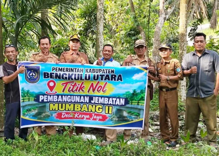 Pembangunan Jembatan Air Mumbang Dimulai, Target Tuntas 2027