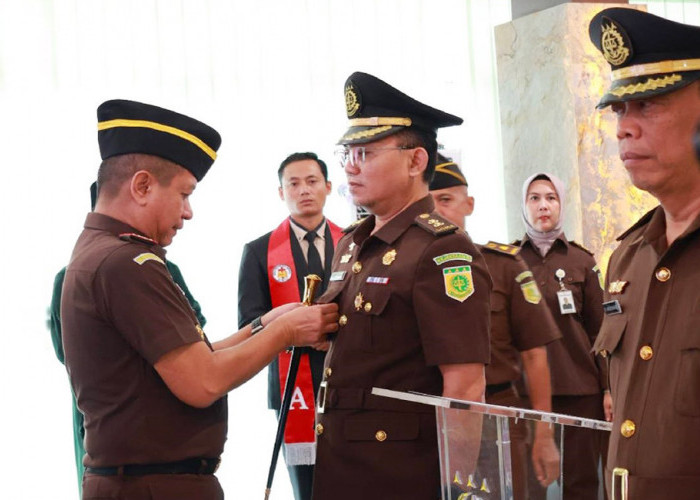 Lantik 6 Pejabat Eselon II dan III, Babak Baru Kejati Bengkulu
