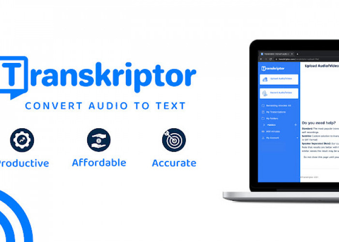 Transkriptor: Cara Gampang Ubah Audio dan Video Jadi Teks