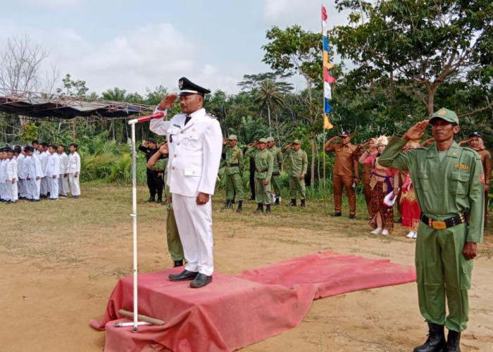 Ragam Lomba dan Upacara Bendera Semarakkan Kemerdekaan HUT RI ke 78 di Desa Air Petai
