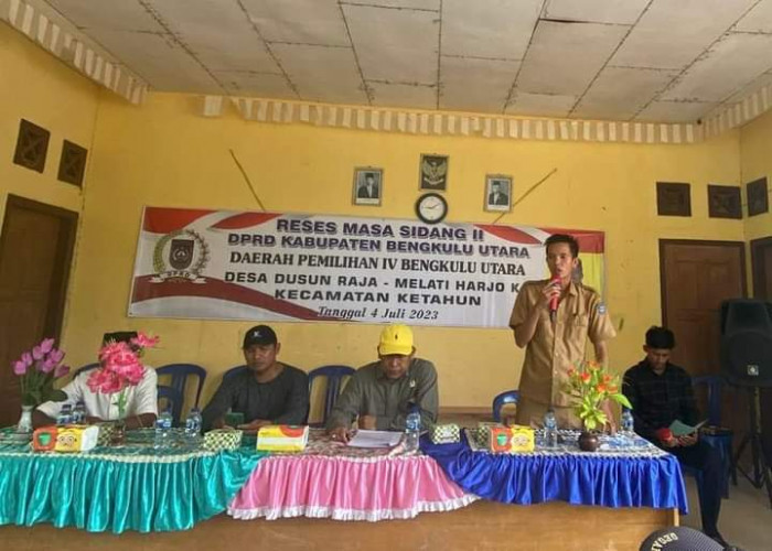 Ini Usulan Warga Desa Dusun Raja saat Kunjungan Reses Waka DPRD Bengkulu Utara