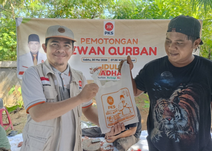 Berbagi untuk Umat, PKS Bengkulu Sembelih 30 Ekor Kurban
