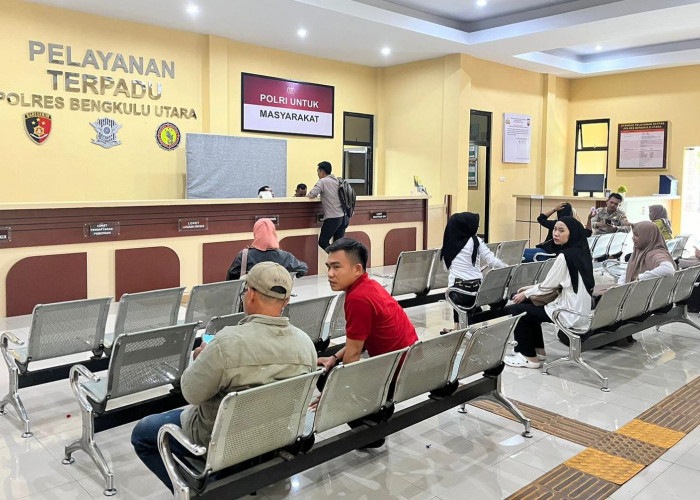Pasca Pengumuman, PPPK Paruh Waktu Serbu Kantor Polres Bengkulu Utara