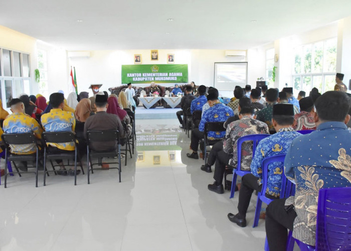 Kemenag Mukomuko Komitmen Jaga Harmoni Umat di Mukomuko
