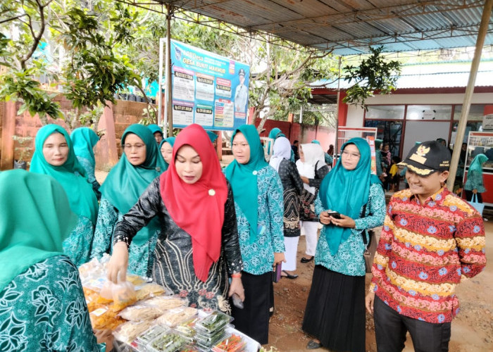 Supervisi di Bukit Makmur, Ketua PKK Galakkan Gerakan Menanam Sayuran dari Setiap Dasawisma sampai Kecamatan