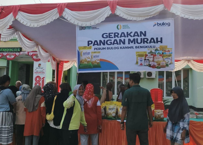 Jelang Gebyar Merah Putih, Pemkab Mukomuko Gelar Pasar Murah Tekan Inflasi