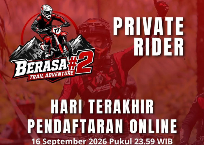 Pendaftaran Online Ditutup, Ratusan Rider Ramaikan BerASA#2 Adventure Trail 